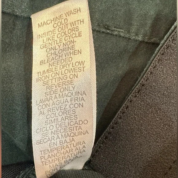 Democracy AB Technology Dark Green Skinny Jeans With Elastic Band on Waist - Picture 4 of 14